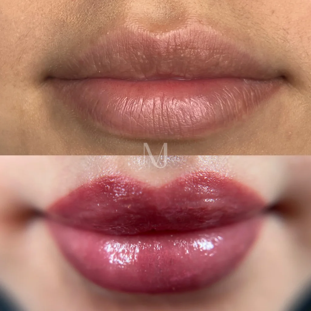 lip blush (lip tattoo)